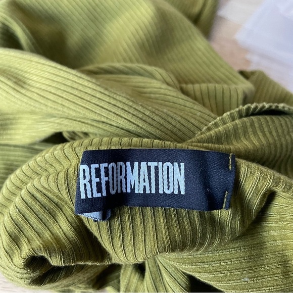 Reformation Jeans Roberts Turtleneck Dress 29008 - Picture 11 of 13